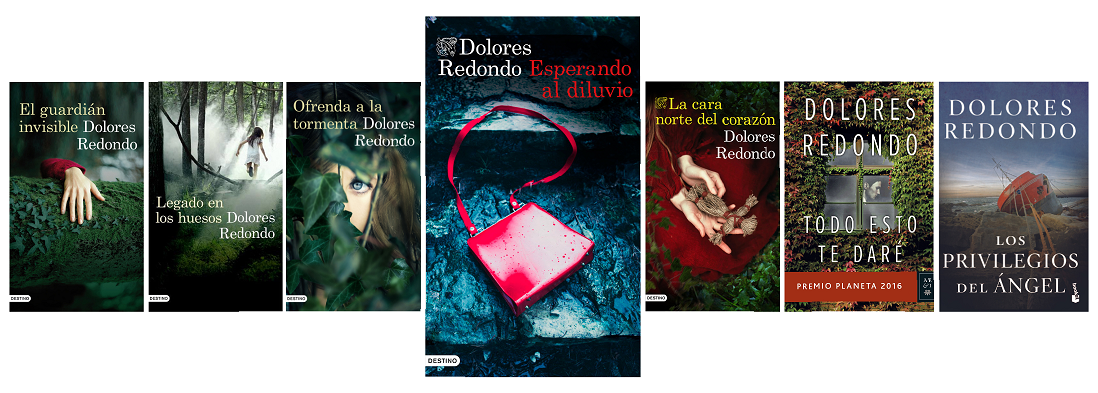Pack de 4 libros escritora Dolores Redondo